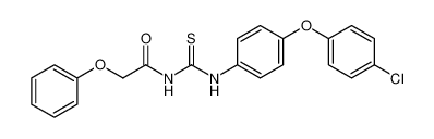 N-((4-(4-chlorophenoxy)phenyl)carbamothioyl)-2-phenoxyacetamide CAS:698982-28-4 manufacturer & supplier