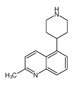 Quinoline, 2-methyl-5-(4-piperidinyl)- CAS:698982-69-3 manufacturer & supplier