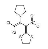 1-(1,1-dichloro-3-(1,3-dithiolan-2-ylidene)-3-nitroprop-1-en-2-yl)pyrrolidine CAS:698991-53-6 manufacturer & supplier