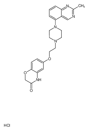 6-(2-(4-(2-methylquinazolin-5-yl)piperazin-1-yl)ethoxy)-2H-benzo[b][1,4]oxazin-3(4H)-one hydrochloride CAS:698991-68-3 manufacturer & supplier