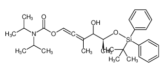 (5S)-5-((tert-butyldiphenylsilyl)oxy)-4-hydroxy-3-methylhexa-1,2-dien-1-yl diisopropylcarbamate CAS:699007-75-5 manufacturer & supplier