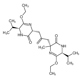 (3R,6S)-5-Ethoxy-3-[2-((2R,5S)-6-ethoxy-5-isopropyl-3-oxo-2,3,4,5-tetrahydro-pyrazin-2-ylmethyl)-allyl]-6-isopropyl-3-methyl-3,6-dihydro-1H-pyrazin-2-one CAS:699009-82-0 manufacturer & supplier