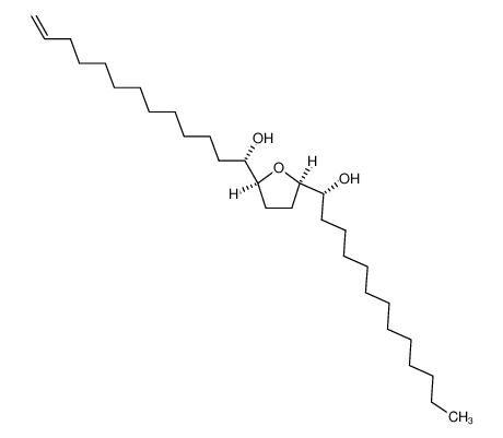 (1S)-1-[(2S,5R)-5-((1R)-1-hydroxytridecyl)tetrahydrofuran-2-yl]-12-tridecen-1-ol CAS:699009-99-9 manufacturer & supplier