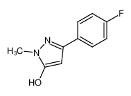 3-(4-fluorophenyl)-1-methyl-1H-pyrazol-5-ol CAS:699010-06-5 manufacturer & supplier