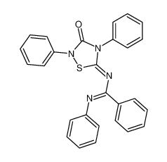 N-(3-oxo-2,4-diphenyl-[1,2,4]thiadiazolidin-5-ylidene)-N'-phenyl-benzamidine CAS:69909-67-7 manufacturer & supplier