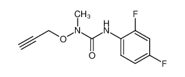 3-(2,4-difluorophenyl)-1-methyl-1-(prop-2-yn-1-yloxy)urea CAS:69922-08-3 manufacturer & supplier