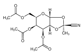 3,4,6-tri-O-acetyl-1,2-O-[1-(exo-cyano)ethylidene]-α-D-galactopyranose CAS:69927-13-5 manufacturer & supplier