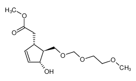 [(1S,4R,5S)-4-Hydroxy-5-(2-methoxy-ethoxymethoxymethyl)-cyclopent-2-enyl]-acetic acid methyl ester CAS:69927-91-9 manufacturer & supplier