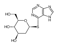 7(9)H-purin-6-yl β-D-arabino-1-thio-2-deoxy-hexopyranoside CAS:69932-83-8 manufacturer & supplier