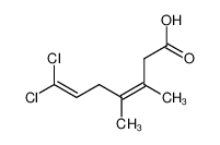 (Z)-7,7-Dichloro-3,4-dimethyl-hepta-3,6-dienoic acid CAS:69939-30-6 manufacturer & supplier