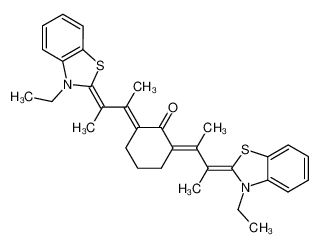 2,6-Bis-[2-[3-ethyl-3H-benzothiazol-(2Z)-ylidene]-1-methyl-prop-(E)-ylidene]-cyclohexanone CAS:69940-83-6 manufacturer & supplier