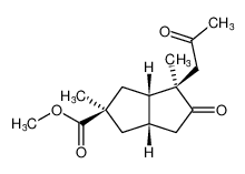 rel-methyl (2R,3aS,4R,6aS)-2,4-dimethyl-5-oxo-4-(2-oxopropyl)octahydropentalene-2-carboxylate CAS:69947-23-5 manufacturer & supplier