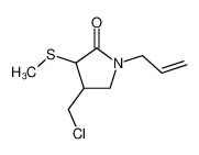 N-Allyl-3-methylthio-4-chloromethyl-2-pyrrolidone CAS:69949-62-8 manufacturer & supplier