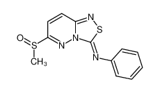 (6-methanesulfinyl-[1,2,4]thiadiazolo[4,3-b]pyridazin-3-ylidene)-phenyl-amine CAS:69949-96-8 manufacturer & supplier