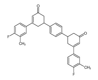 1,4-Bis-(3-(4-fluor-3-methyl-phenyl)-5-oxo-cyclohex-3-enyl)-benzol CAS:6995-62-6 manufacturer & supplier