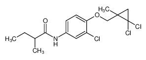 N-(3-chloro-4-((2,2-dichloro-1-methylcyclopropyl)methoxy)phenyl)-2-methylbutanamide CAS:69954-35-4 manufacturer & supplier