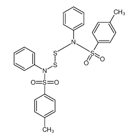 4-methyl-N-[(N-(4-methylphenyl)sulfonylanilino)disulfanyl]-N-phenylbenzenesulfonamide CAS:69954-97-8 manufacturer & supplier