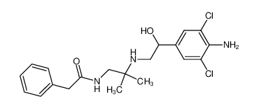 1-(4-amino-3,5-dichlorophenyl)-2-[1,1-dimethyl-2-(2-phenylacetamido)ethylamino]ethanol CAS:69956-91-8 manufacturer & supplier