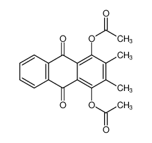 9,10-Anthracenedione, 1,4-bis(acetyloxy)-2,3-dimethyl- CAS:69960-09-4 manufacturer & supplier