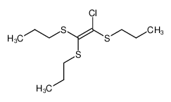 chloro-tris-propylsulfanyl-ethene CAS:69962-18-1 manufacturer & supplier