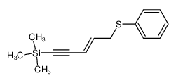 Trimethyl-((E)-5-phenylsulfanyl-pent-3-en-1-ynyl)-silane CAS:69963-64-0 manufacturer & supplier