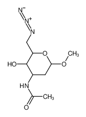 N-[2-(azidomethyl)-3-hydroxy-6-methoxyoxan-4-yl]acetamide CAS:69975-36-6 manufacturer & supplier