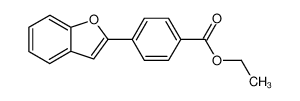 ethyl 4-(1-benzofuran-2-yl)benzoate CAS:69976-44-9 manufacturer & supplier