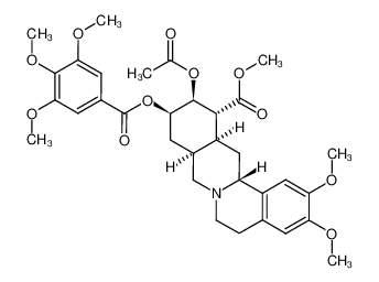 (8aS,10R,11S,12R,12aS,13aR)-11-Acetoxy-2,3-dimethoxy-10-(3,4,5-trimethoxy-benzoyloxy)-5,8,8a,9,10,11,12,12a,13,13a-decahydro-6H-isoquino[3,2-a]isoquinoline-12-carboxylic acid methyl ester CAS:69979-26-6 manufacturer & supplier