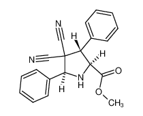 (2S,3S,5S)-4,4-Dicyano-3,5-diphenyl-pyrrolidine-2-carboxylic acid methyl ester CAS:69994-48-5 manufacturer & supplier