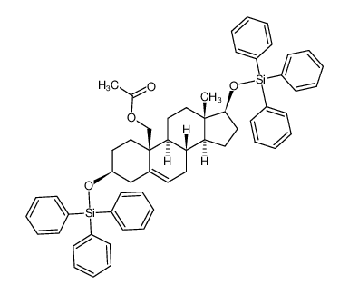 3β,17β-di(triphenylsiloxy)androst-5-en-19-ol acetate CAS:69996-65-2 manufacturer & supplier