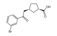 CIS-3-[2-(3-BROMOPHENYL)-2-OXOETHYL]CYCLOPENTANE-1-CARBOXYLIC ACID CAS:733740-33-5 manufacturer & supplier