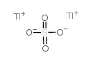 thallium sulfate CAS:7446-18-6 manufacturer & supplier