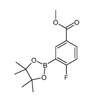 methyl 4-fluoro-3-(4,4,5,5-tetramethyl-1,3,2-dioxaborolan-2-yl)benzoate CAS:757982-31-3 manufacturer & supplier