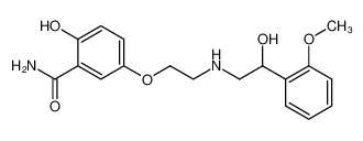 α-({[2-(3-carbamoyl-4-hydroxyphenoxy)ethyl]amino}methyl)-2-methoxybenzyl alcohol CAS:79407-05-9 manufacturer & supplier