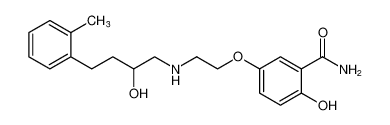 2-hydroxy-5-(2-((2-hydroxy-4-(o-tolyl)butyl)amino)ethoxy)benzamide CAS:79407-24-2 manufacturer & supplier