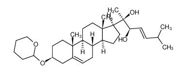 (3β,20R,22R,23E)-3-((tetrahydro-2H-pyran-2-yl)oxy)cholesta-5,23-diene-20,22-diol CAS:79409-86-2 manufacturer & supplier