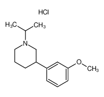 N-isopropyl-3-(3-methoxyphenyl)piperidine hydrochloride CAS:79412-42-3 manufacturer & supplier