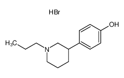 4-(1-Propyl-piperidin-3-yl)-phenol; hydrobromide CAS:79412-48-9 manufacturer & supplier