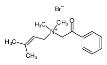 Dimethyl-(3-methyl-but-2-enyl)-(2-oxo-2-phenyl-ethyl)-ammonium; bromide CAS:79417-96-2 manufacturer & supplier