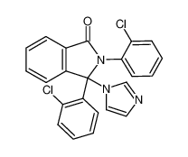 2,3-Bis-(2-chloro-phenyl)-3-imidazol-1-yl-2,3-dihydro-isoindol-1-one CAS:79419-97-9 manufacturer & supplier