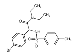 2-(4-Bromo-phenyl)-N,N-diethyl-2-(toluene-4-sulfonylamino)-acetamide CAS:79422-80-3 manufacturer & supplier