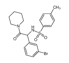 N-[1-(3-Bromo-phenyl)-2-oxo-2-piperidin-1-yl-ethyl]-4-methyl-benzenesulfonamide CAS:79422-88-1 manufacturer & supplier