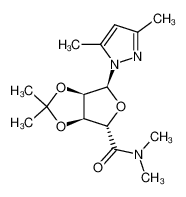 1-(2,3-O-Isopropyliden-N,N-dimethyl-α-D-ribofuranuronamidosyl)-3,5-dimethylpyrazol CAS:79437-94-8 manufacturer & supplier