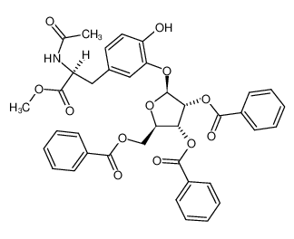 carboxymethyl-1 N-acetyl-2 [hydroxy-4 (tri-O-benzoyl-2',3',5' β-D-ribofuranosyl)-3 phenyl]-3 alanine CAS:79439-73-9 manufacturer & supplier