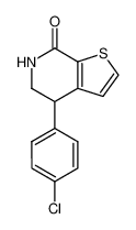 (p-chlorophenyl)-4 dihydro-4,5 6H-thieno(2,3-c)pyridinone-7 CAS:79442-60-7 manufacturer & supplier