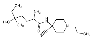 2-amino-5,5-dimethyl-heptanoic acid (4-cyano-1-propyl-piperidin-4-yl)-amide CAS:794469-34-4 manufacturer & supplier