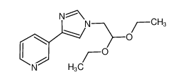 3-{1-[2,2-bis(ethyloxy)ethyl]-1H-imidazol-4-yl}pyridine CAS:794508-41-1 manufacturer & supplier