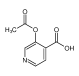 3-acetyloxypyridine-4-carboxylic acid CAS:79451-33-5 manufacturer & supplier