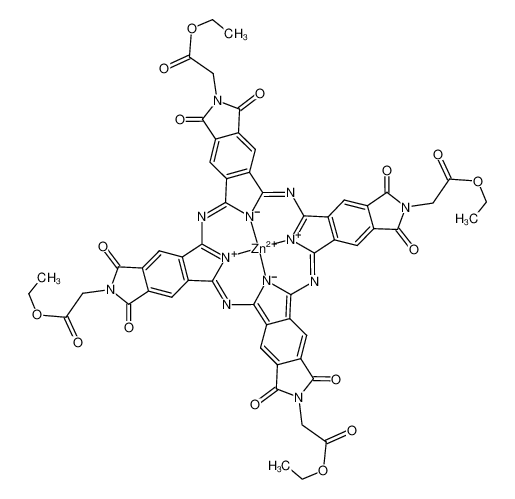 zinc octa-4,5-carboxyphthalocyanine tetra(N-ethoxycarbonylmethyl)imide CAS:794516-68-0 manufacturer & supplier