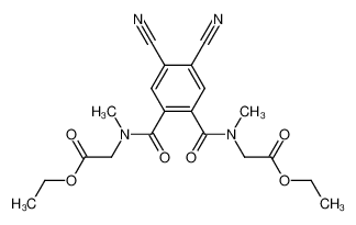 N,N'-bis(ethoxycarbonylmethyl)-N,N'-dimethyl-4,5-dicyanophthalamide CAS:794516-76-0 manufacturer & supplier